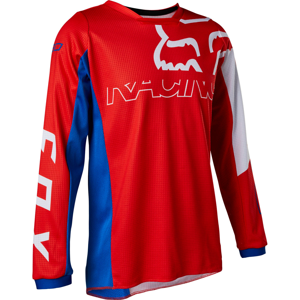 Fox Racing Youth 180 Skew Jersey - White/Red/Blue