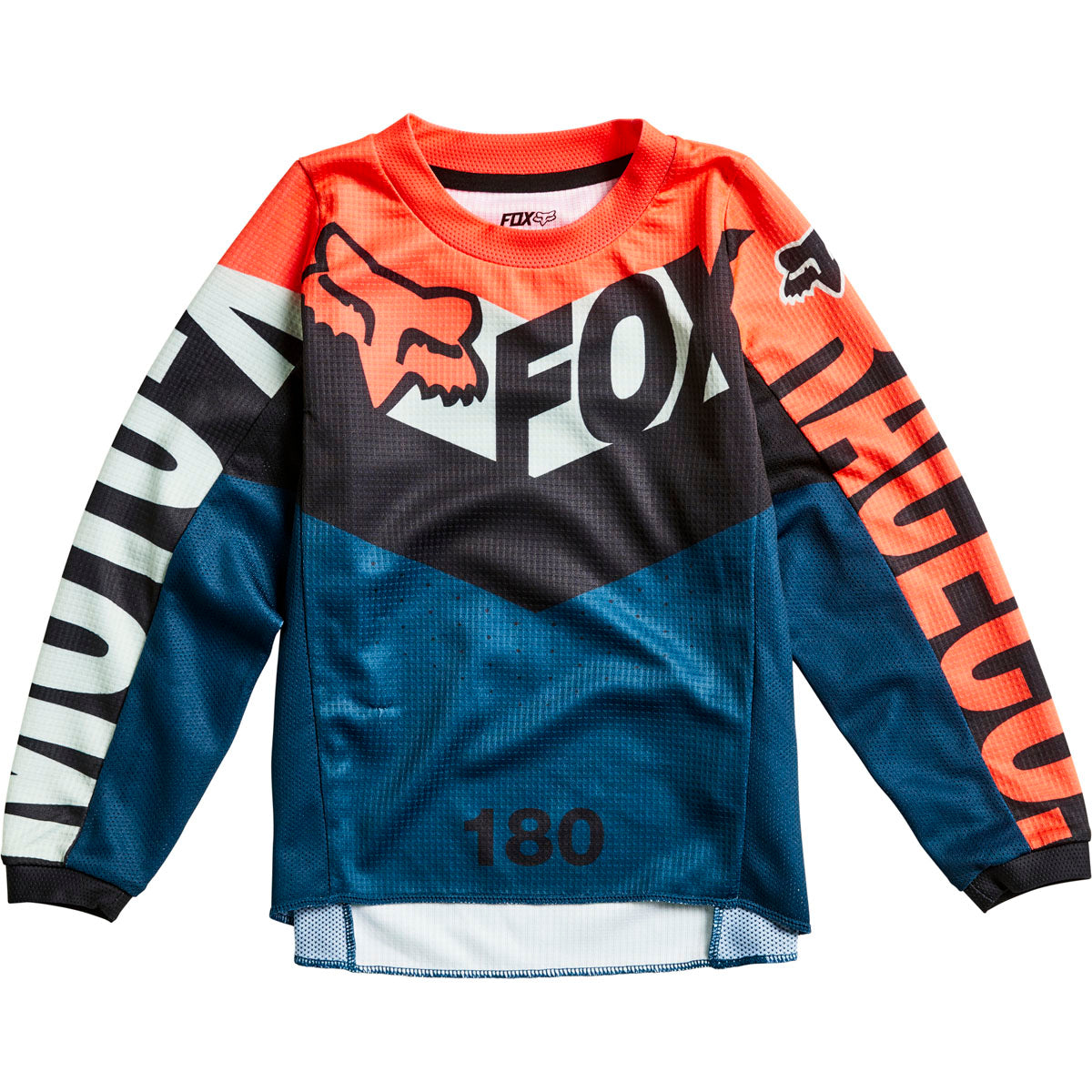 Fox Racing Kids 180 Trice Jersey - Grey/Orange