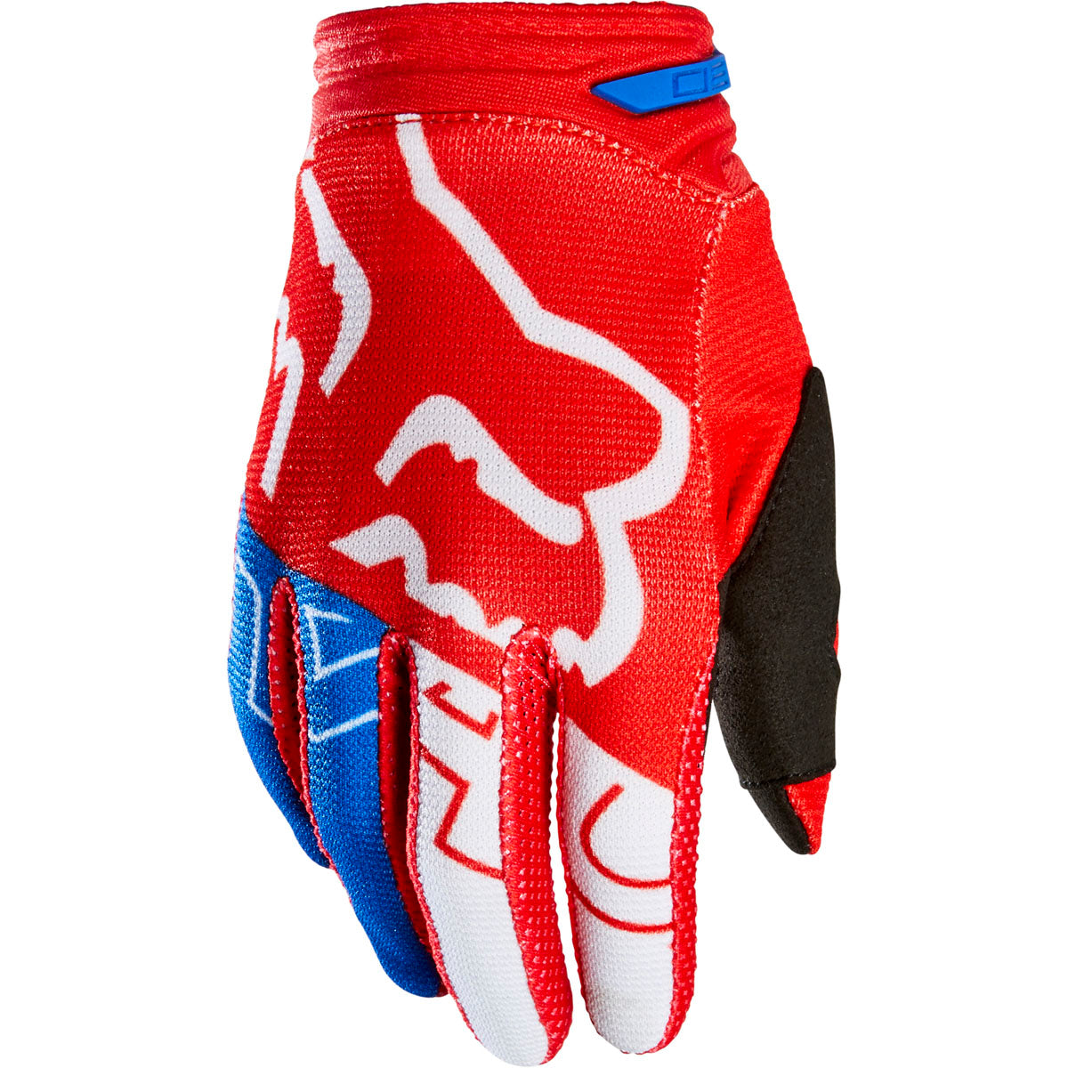 Fox Racing Youth 180 Skew Gloves - White/Red/Blue