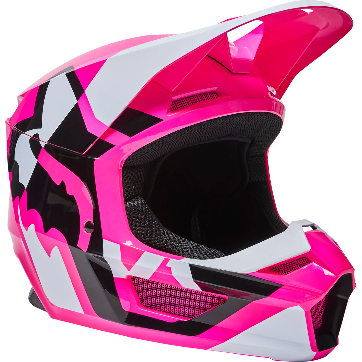 Fox Racing Youth V1 Lux Helmet - Pink
