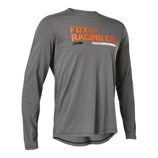 Fox Racing Ranger Dri-Release Long Sleeve Jersey Race Co - Dark Grey
