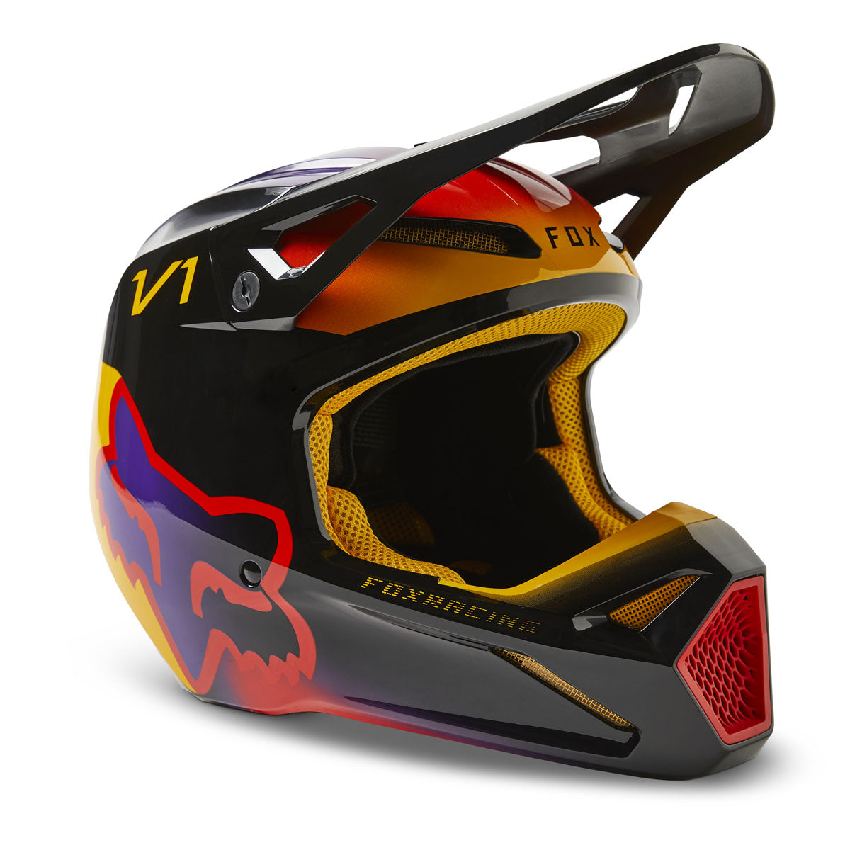 Fox Racing V1 Toxsyk Helmet - Black