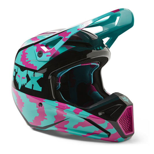 Fox Racing V1 Nuklr Helmet - Teal