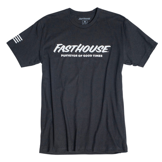 Fasthouse Logo Tee - Black