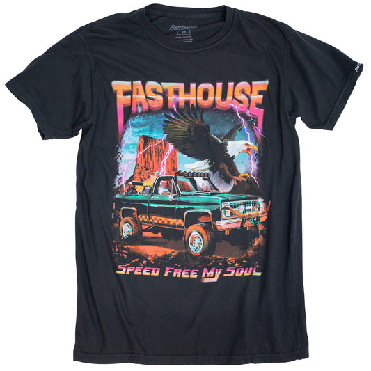 Fasthouse Freedom Tee - Black