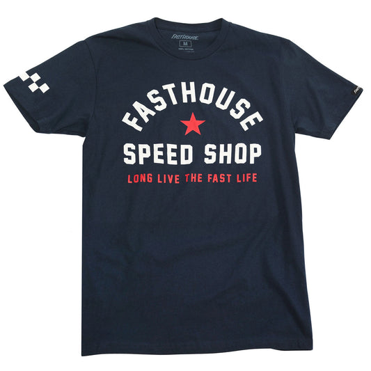 Fasthouse Fast Life Ss Tee - Navy