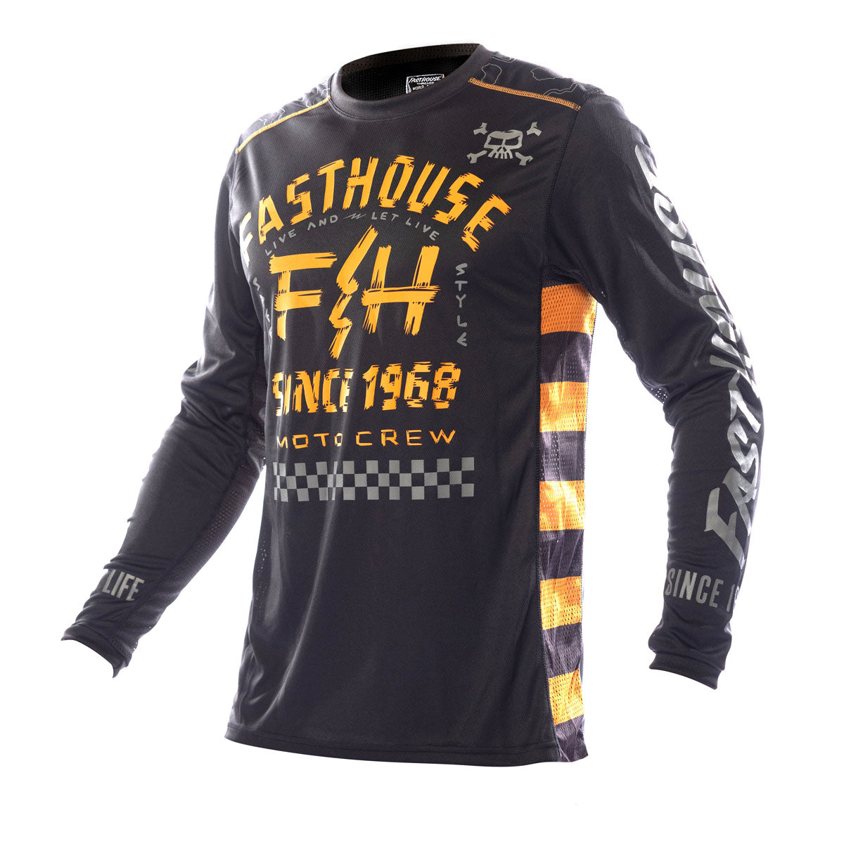 Fasthouse Off-Road Jersey - Black/Amber