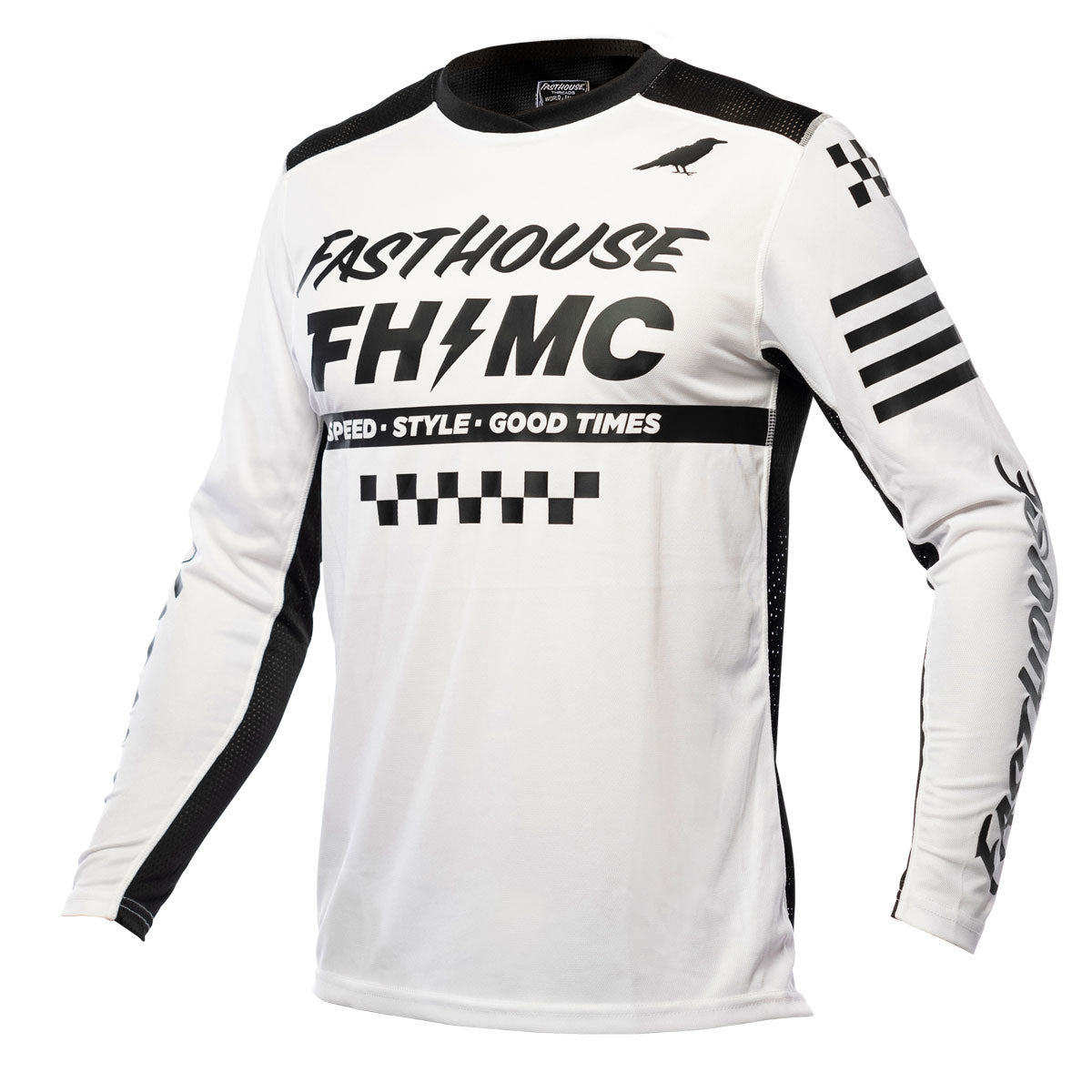 Fasthouse A/C Elrod Jersey - White