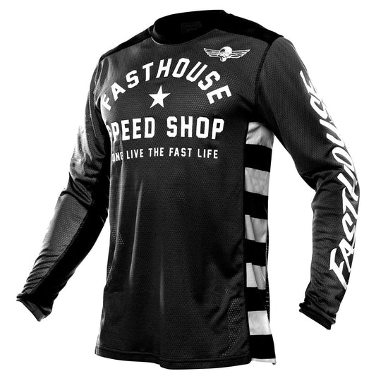 Fasthouse A/C Grindhouse Og Jersey - Black