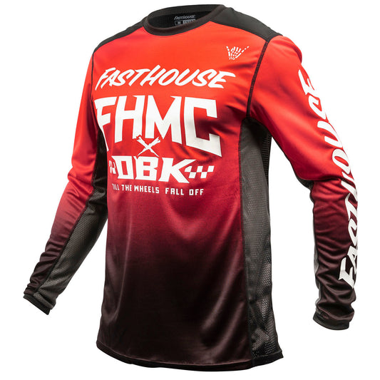 Fasthouse Grindhouse Twitch Jersey - Red/Black