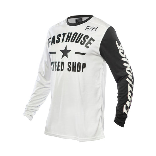 Fasthouse Youth Carbon Jersey - White