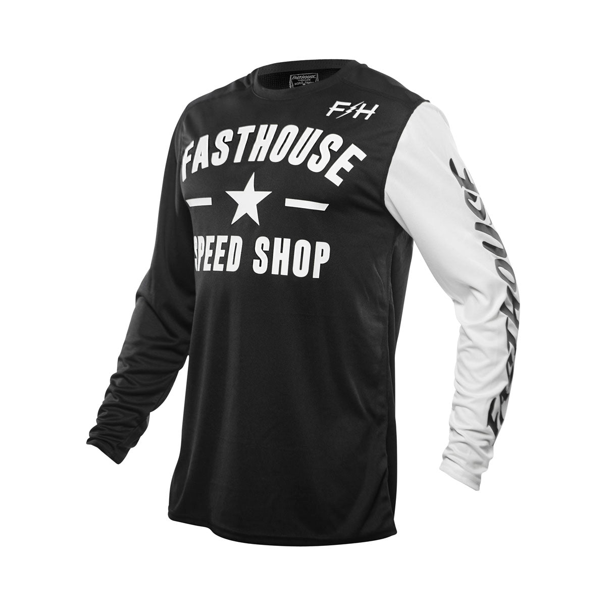 Fasthouse Youth Carbon Jersey - Black/White