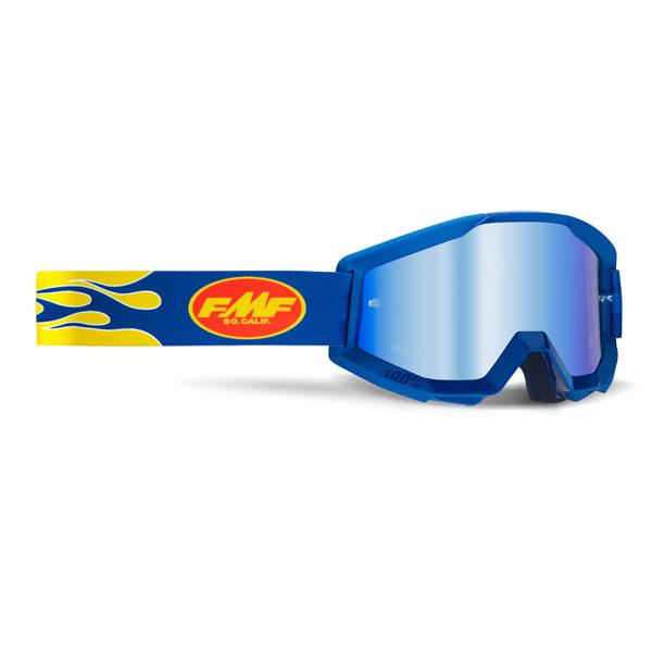 FMF Powercore Flame Goggle w/ Mirrored Lens - ExtremeSupply.com