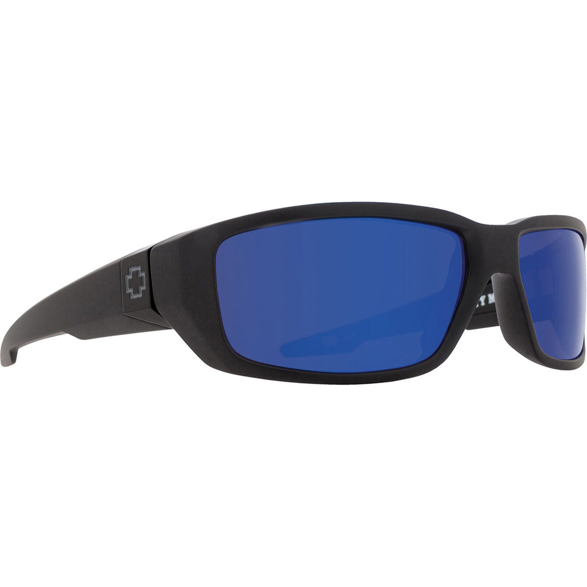 Spy Dirty Mo Polarized Sunglasses - Matte Black / HD Plus Bronze Polar w/ Blue Spectra Mirror