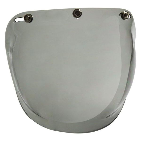 Fulmer 3 Snap Bubble Shield - Universal for 3/4 Open Face Helmets - ExtremeSupply.com