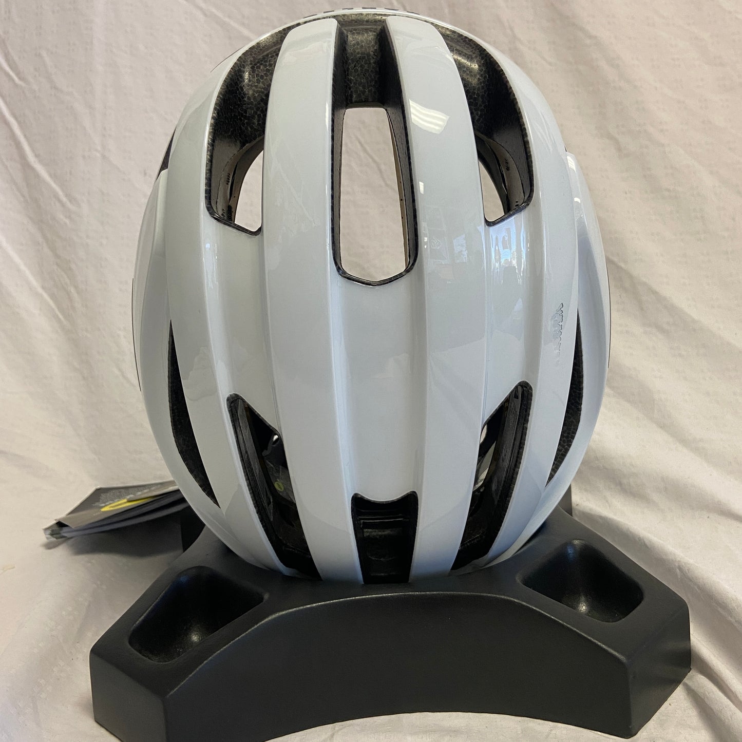 Oakley Aro 3 Cycling Helmet White Atomic Blue Large (Open Box Blem) - ExtremeSupply.com