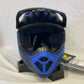 Bell MX-9 MIPS MX Disrupt Helmet Matte Black / Blue Medium (OPEN-BOX) - ExtremeSupply.com