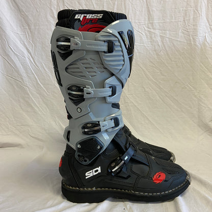 Sidi Crossfire 3 TA Boots Black Ash 45 EU / 11 US (Open Box Lightly Used) - ExtremeSupply.com