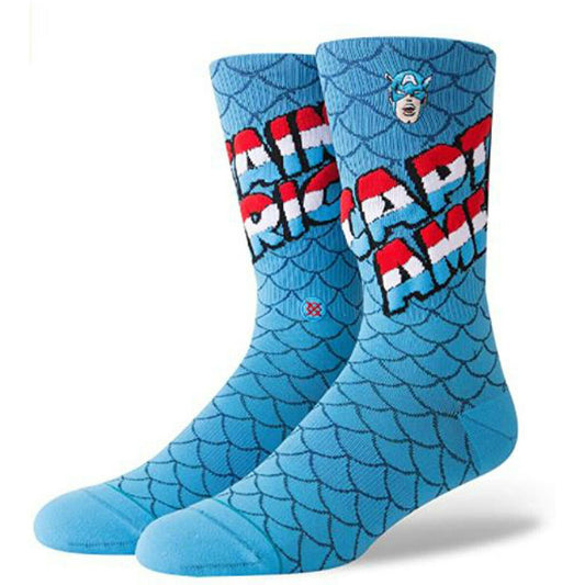 Stance Marvel Captain America Everyday Socks - ExtremeSupply.com