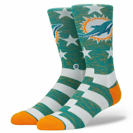 Stance NFL Dolphins Banner Socks - ExtremeSupply.com