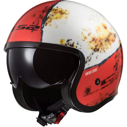 LS2 Spitfire Rust Helmet