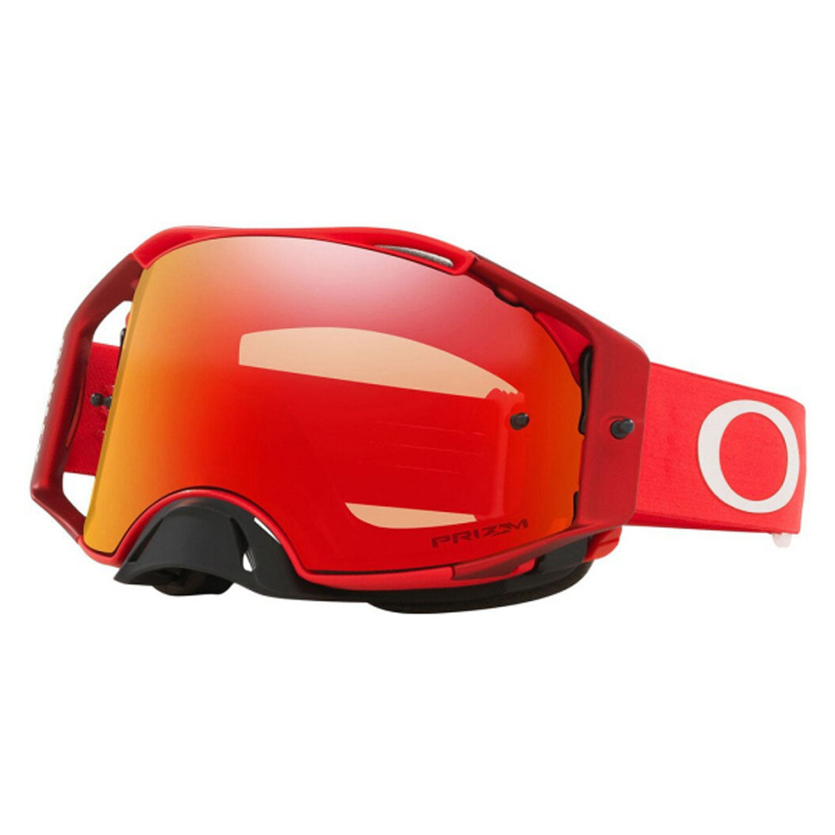 Oakley Airbrake MX Moto Red Prizm Torch Iridium Goggles