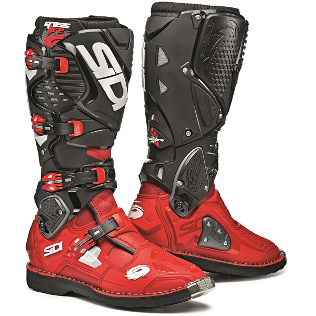 Sidi Crossfire 3 TA Boots - Red/Black