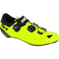 Sidi Genius 10 Road Bicycle Shoes - Black/Yellow Fluo