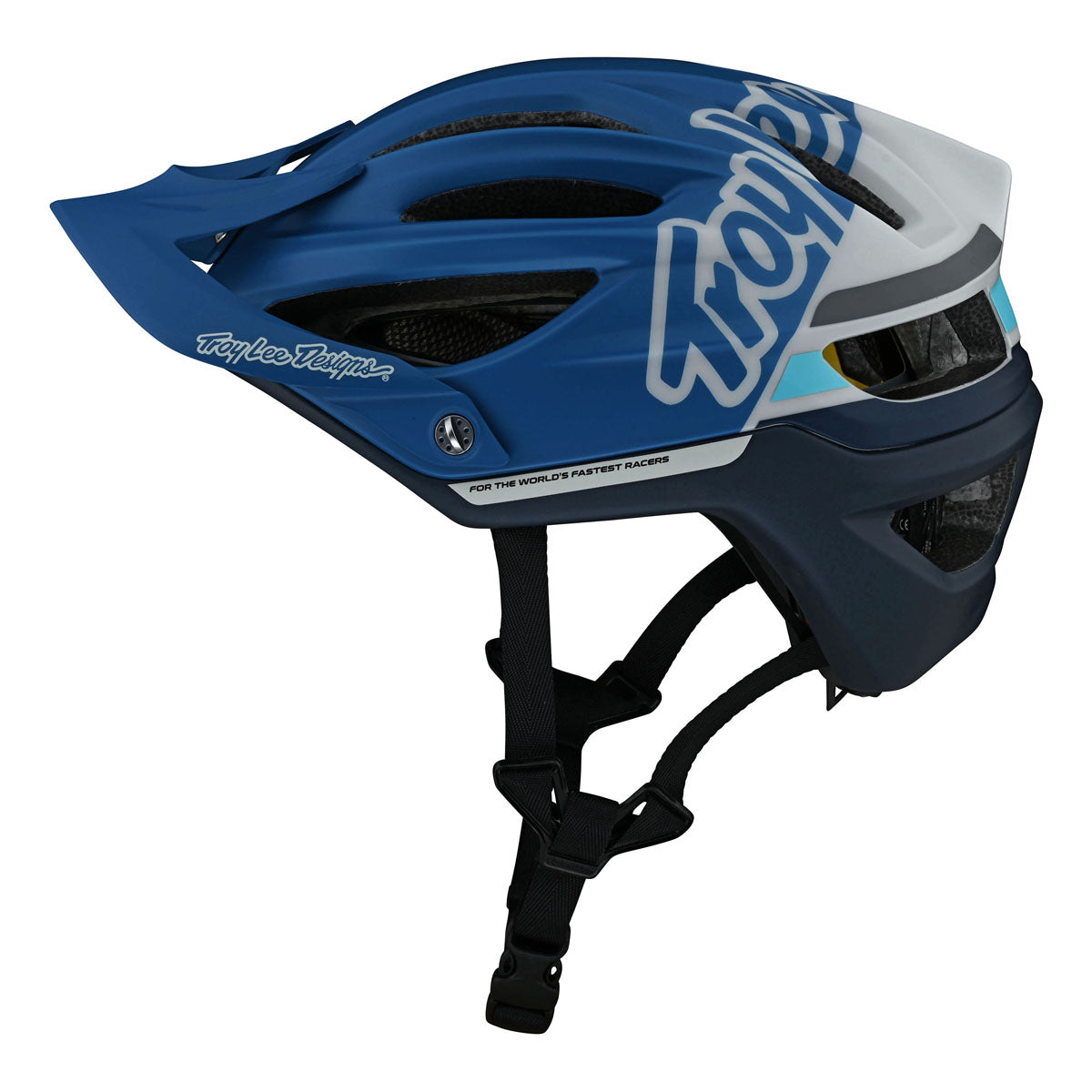 Troy Lee Designs A2 Helmets w/ MIPS (CLOSEOUT) - Silhouette Blue