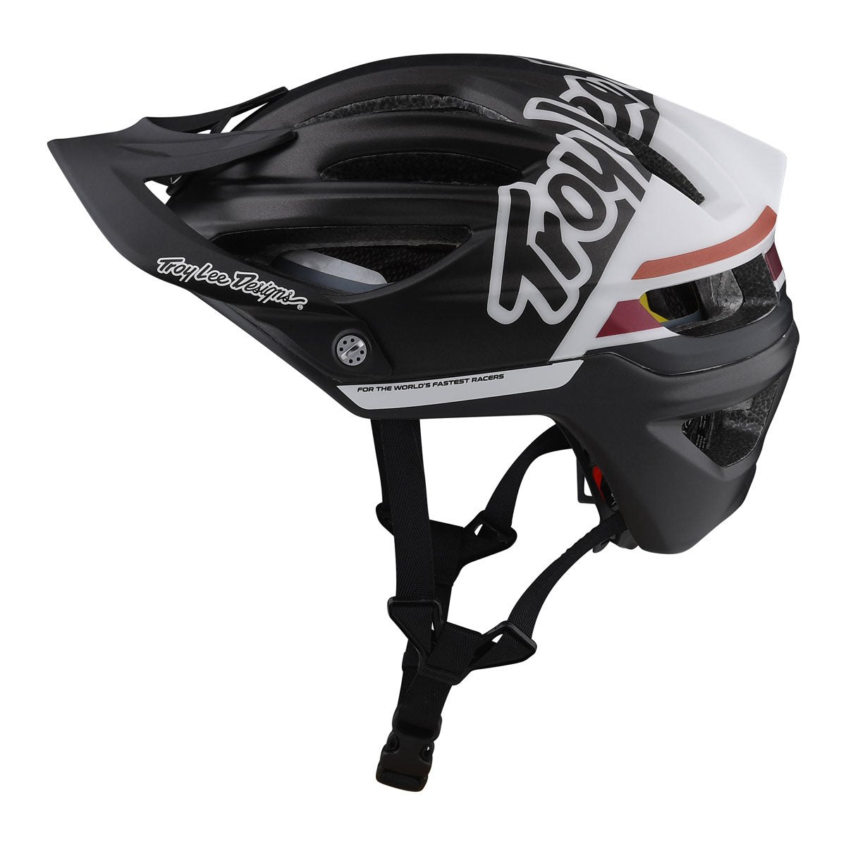 Troy Lee Designs A2 Helmets w/ MIPS - Silhouette Charcoal / Rust