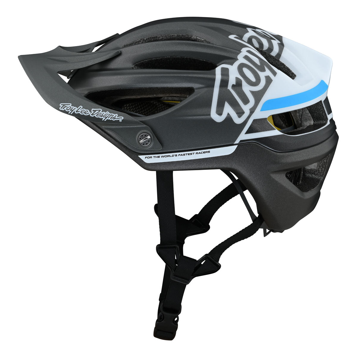 Troy Lee Designs A2 Helmets w/ MIPS - Silhouette Silver