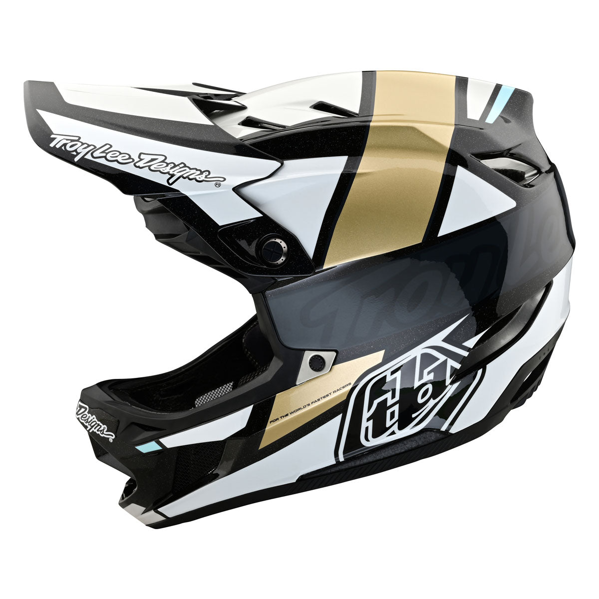 Troy Lee Designs D4 Carbon Helmet - Team Gold