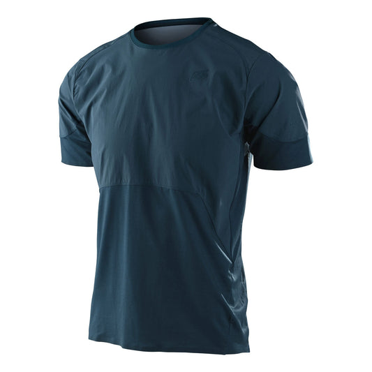 Troy Lee Designs Drift Short Sleeve Jersey (CLOSEOUT) - Light Marine