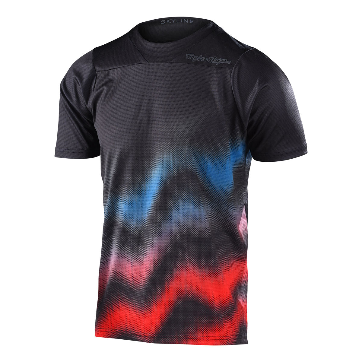 Troy Lee Designs Skyline Short Sleeve Jersey (CLOSEOUT) - Wave Black