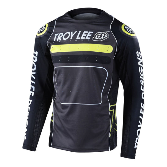 Troy Lee Designs Sprint Jersey (CLOSEOUT) - Drop In Black / Green