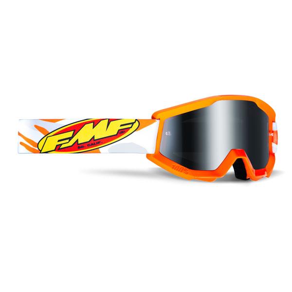 FMF Powercore Youth Assault Goggle w/ Mirrored Lens - ExtremeSupply.com