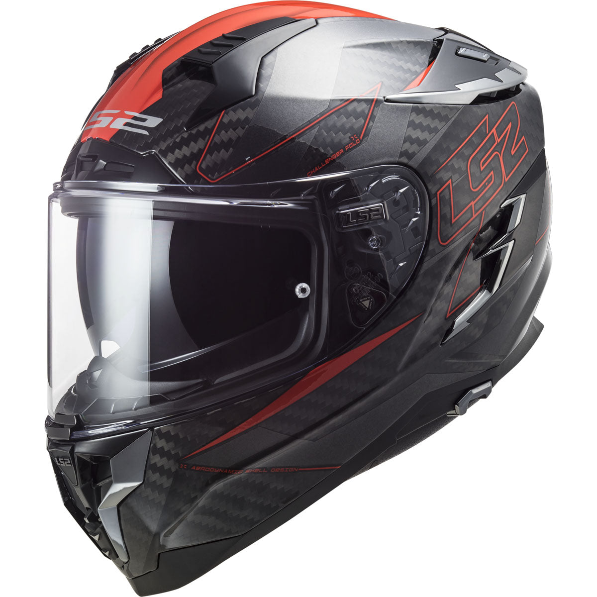 LS2 Challenger Carbon Fold Helmet