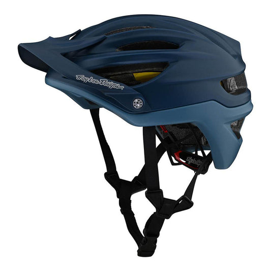 Troy Lee Designs A2 Helmets w/ MIPS (CLOSEOUT) - Decoy Smokey Blue
