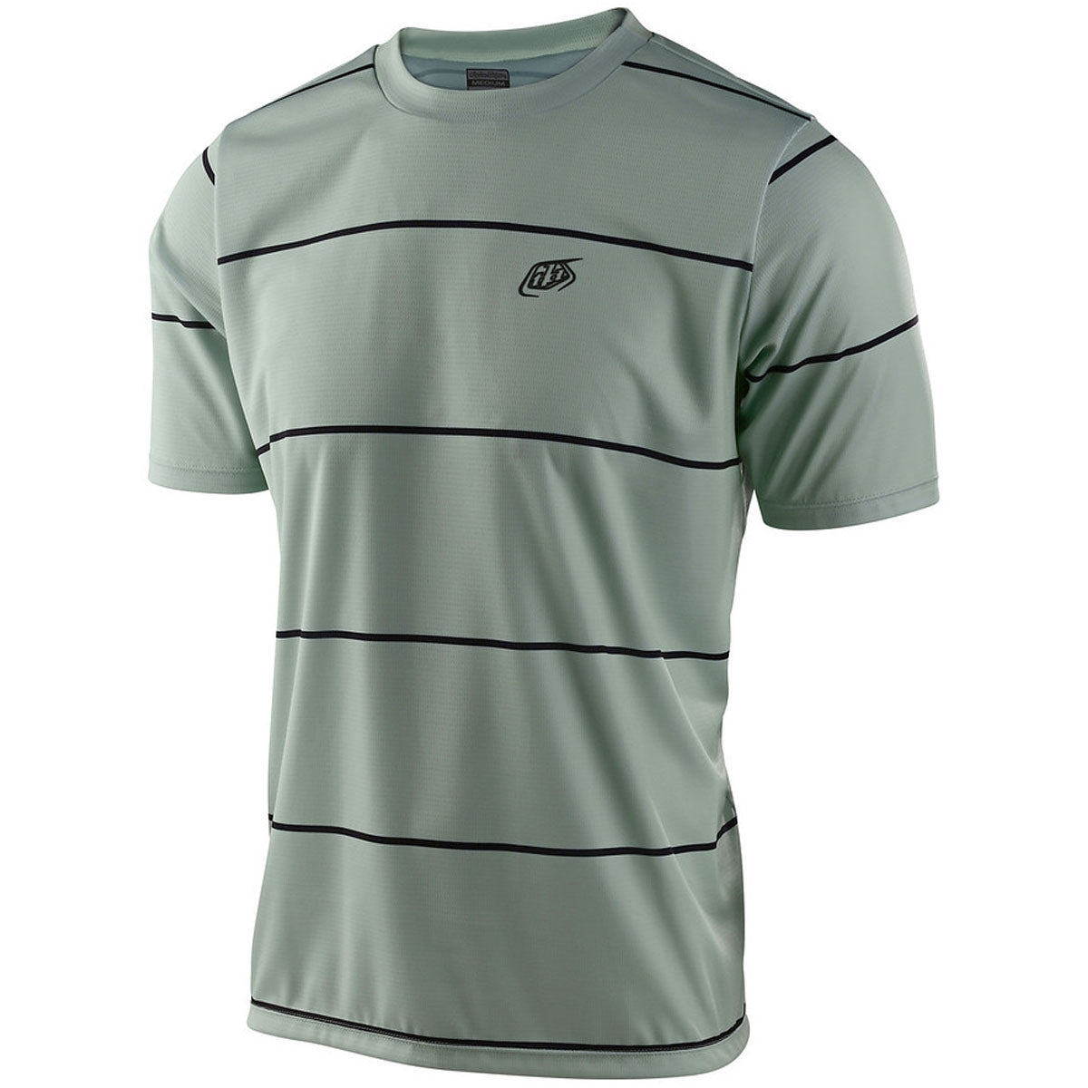 Troy Lee Designs Flowline Short Sleeve Jersey (CLOSEOUT) - Stacked Smoke Green